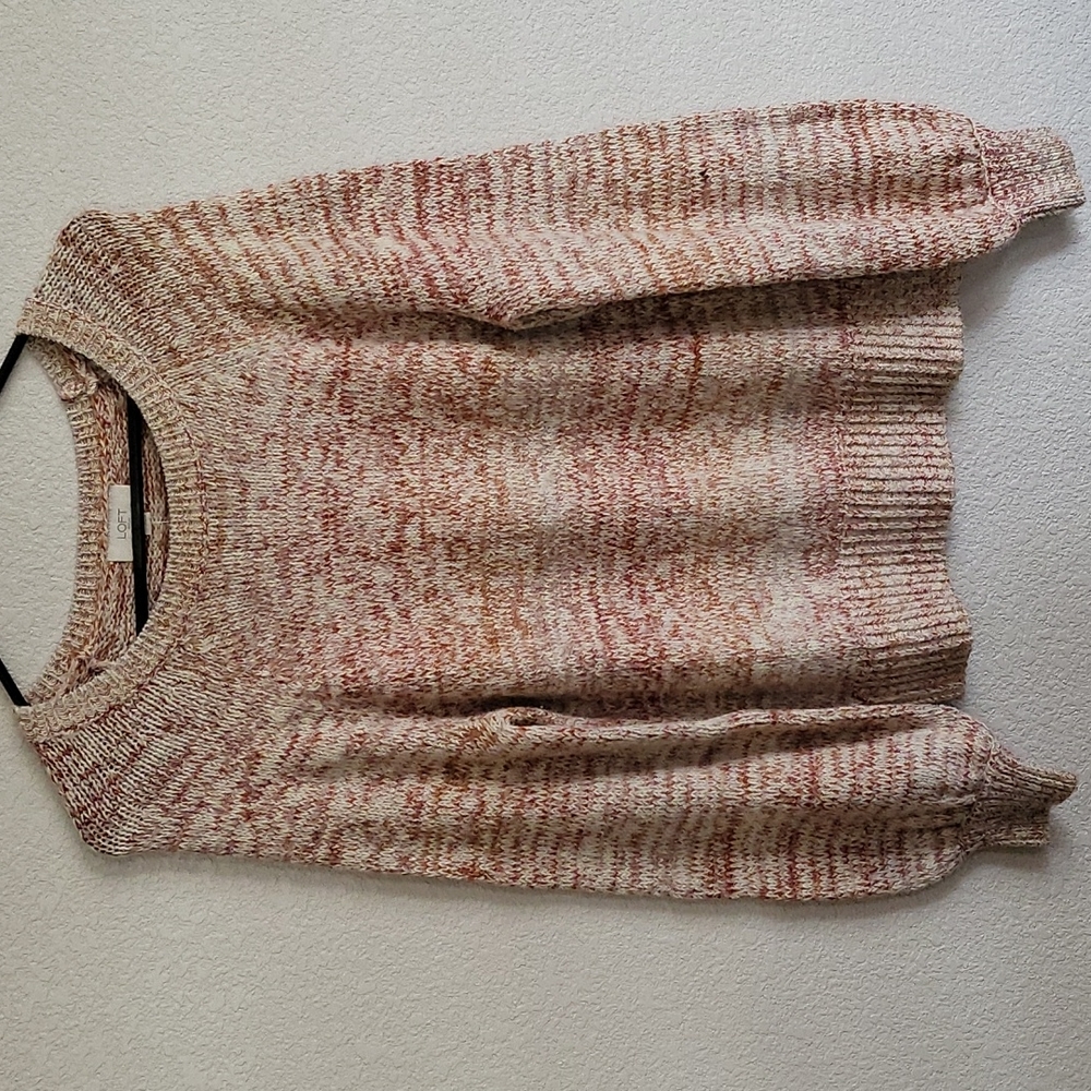 LOFT Outlet, Sweater, Multi-colored, XS